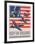 Keep 'Em Rolling!, C.1941-45-null-Framed Giclee Print