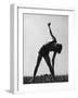 Keep Fit, Side Stretch-null-Framed Art Print