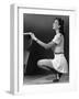 Keep Fit Squat-null-Framed Photographic Print