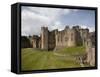 Keep from the Curtain Wall, Alnwick Castle, Northumberland, England, United Kingdom, Europe-Nick Servian-Framed Stretched Canvas