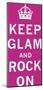 Keep Glam and Rock On II-The Vintage Collection-Mounted Giclee Print