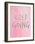 Keep Going-Victoria Brown-Framed Art Print