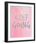 Keep Going-Victoria Brown-Framed Art Print