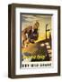 Keep Him Flying!-George Schreiber-Framed Premium Giclee Print