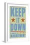 Keep It Down-John Golden-Framed Giclee Print