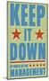 Keep It Down-John W^ Golden-Mounted Art Print