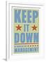 Keep It Down-John W Golden-Framed Giclee Print