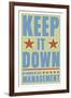 Keep It Down-John W Golden-Framed Giclee Print