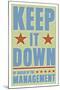 Keep It Down-John W Golden-Mounted Giclee Print