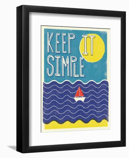 Keep it Simple-Dale Edwin Murray-Framed Giclee Print