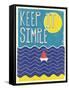 Keep it Simple-Dale Edwin Murray-Framed Stretched Canvas