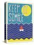 Keep it Simple-Dale Edwin Murray-Stretched Canvas