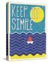 Keep it Simple-Dale Edwin Murray-Stretched Canvas