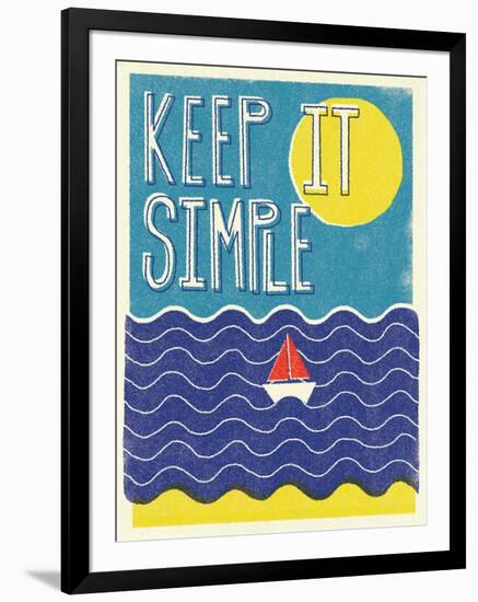 Keep it Simple-Dale Edwin Murray-Framed Giclee Print