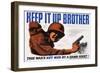 Keep it Up Brother War Production Poster-Clayton Kenny-Framed Giclee Print