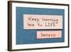 Keep Learning-Yury Zap-Framed Photographic Print