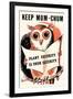 Keep Mum-Chum-null-Framed Art Print