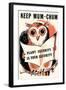 Keep Mum-Chum-null-Framed Art Print