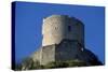 Keep of Chateau De La Roche-Guyon, Ile-De-France, France, 13th Century-null-Stretched Canvas