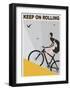 Keep On Rolling-Ayse-Framed Art Print