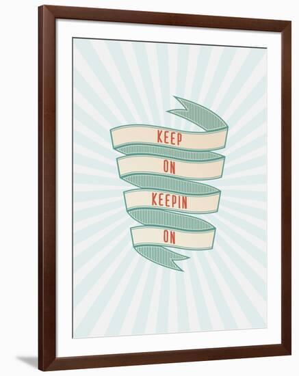 Keep On-Kindred Sol Collective-Framed Art Print