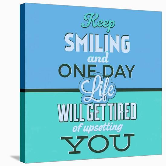 Keep Smiling 1-Lorand Okos-Stretched Canvas