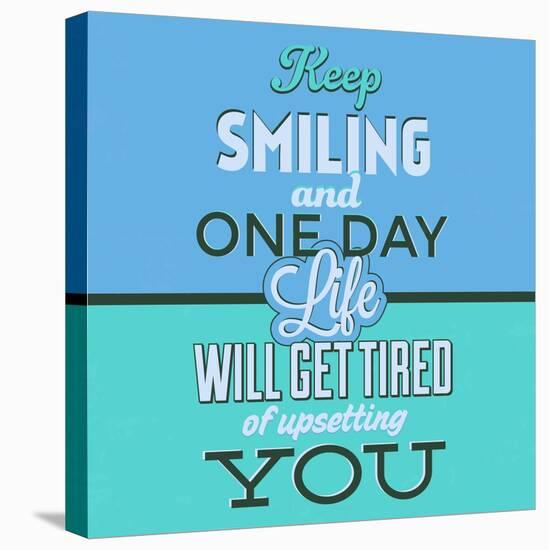 Keep Smiling 1-Lorand Okos-Stretched Canvas