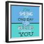 Keep Smiling 1-Lorand Okos-Framed Premium Giclee Print