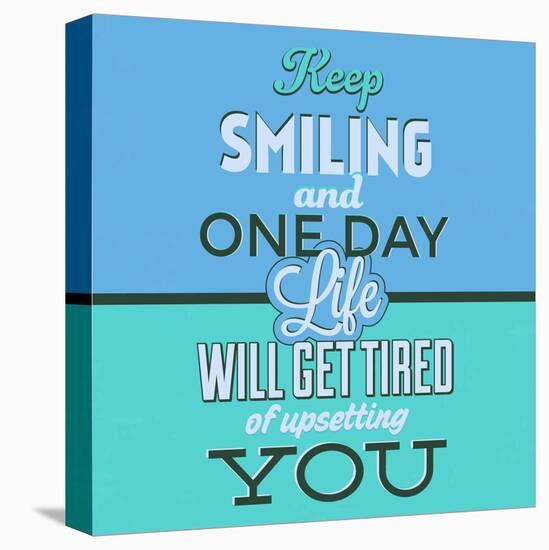 Keep Smiling 1-Lorand Okos-Stretched Canvas