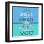 Keep Smiling 1-Lorand Okos-Framed Art Print