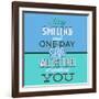 Keep Smiling 1-Lorand Okos-Framed Art Print