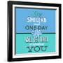 Keep Smiling 1-Lorand Okos-Framed Art Print