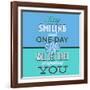 Keep Smiling 1-Lorand Okos-Framed Art Print