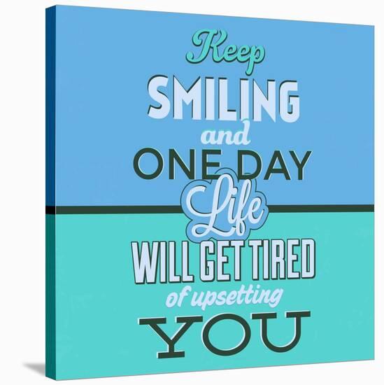 Keep Smiling 1-Lorand Okos-Stretched Canvas