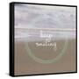 Keep Smiling-Lisa Hill Saghini-Framed Stretched Canvas