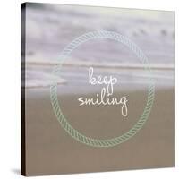 Keep Smiling-Lisa Hill Saghini-Stretched Canvas