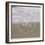 Keep Smiling-Lisa Hill Saghini-Framed Premium Giclee Print