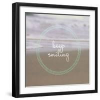 Keep Smiling-Lisa Hill Saghini-Framed Premium Giclee Print