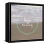 Keep Smiling-Lisa Hill Saghini-Framed Stretched Canvas