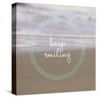 Keep Smiling-Lisa Hill Saghini-Stretched Canvas