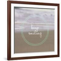 Keep Smiling-Lisa Hill Saghini-Framed Premium Giclee Print