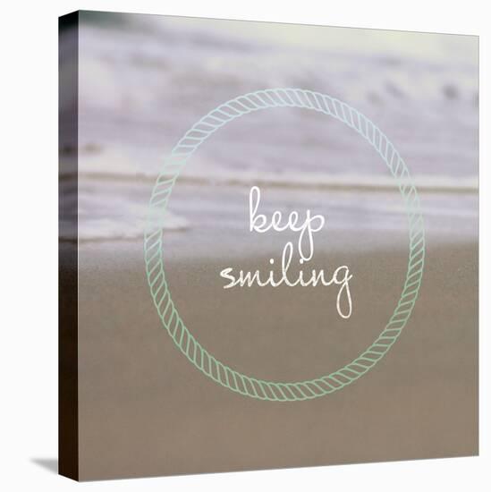 Keep Smiling-Lisa Hill Saghini-Stretched Canvas