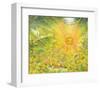 Keep the Sun in Your Mind in Gold Color-Miyuki Hasekura-Framed Giclee Print