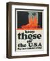 "Keep These Off the U.S.A.: Buy More Liberty Bonds", 1918-John Norton-Framed Giclee Print