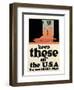 Keep These Off The U.S.A-John Norton-Framed Art Print