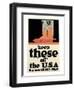 Keep These Off The U.S.A-John Norton-Framed Art Print