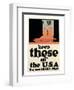 Keep These Off The U.S.A-John Norton-Framed Art Print