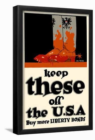 Keep These Off The USA-null-Framed Poster