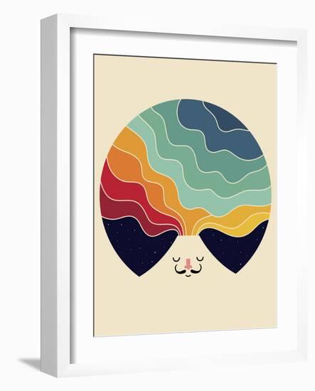 Keep Think Creative-Andy Westface-Framed Giclee Print