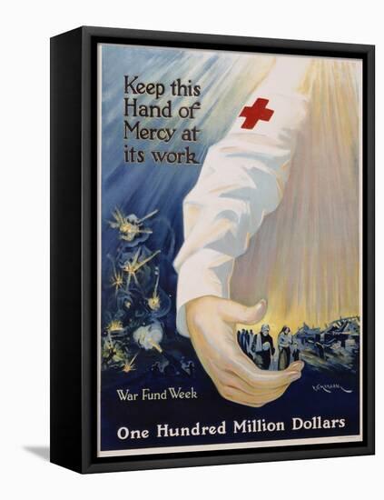 Keep This Hand of Mercy at its Work Poster-R.G. Morgan-Framed Stretched Canvas